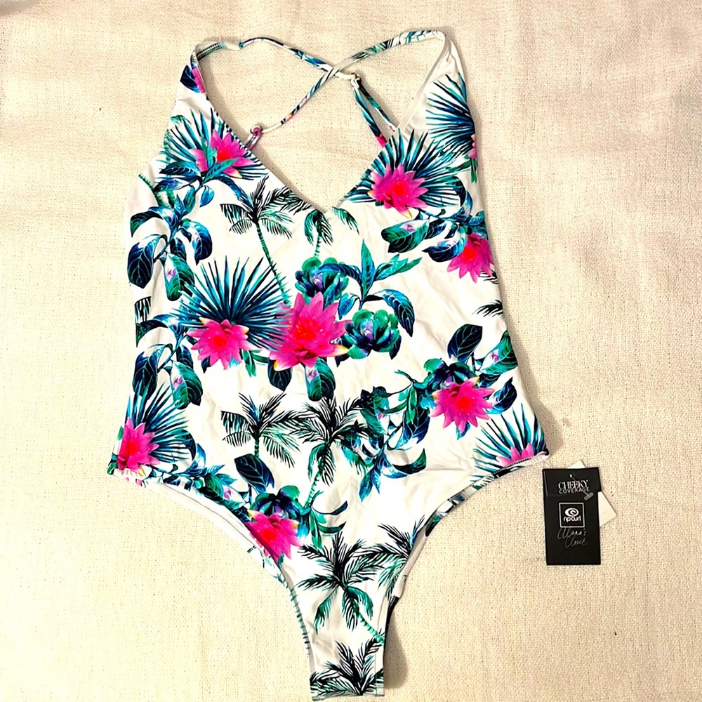 Rip curl palms away one piece bikini NWT - Picture 3 of 11